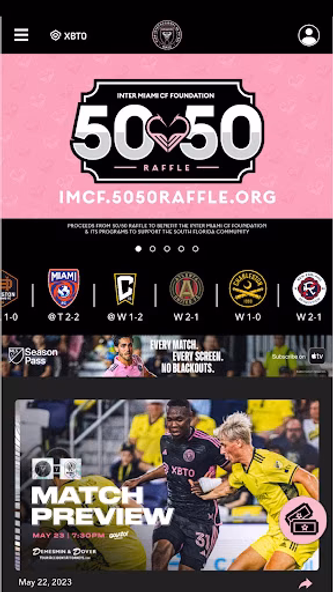 Inter Miami CF Screenshot 1 - AppWisp.com Inter Miami CF Screenshot 1 - AppWisp.com