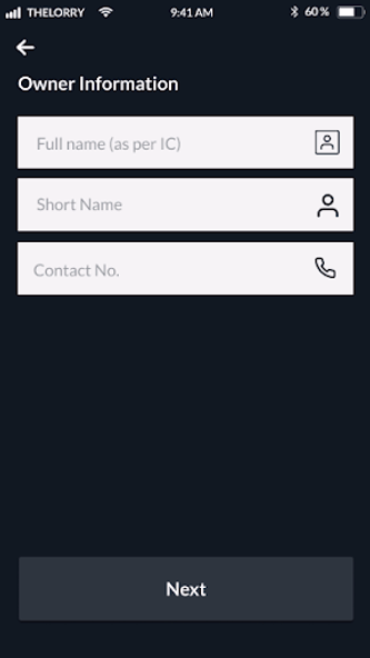 TheLorry - Partner App Screenshot 2 - AppWisp.com TheLorry - Partner App Screenshot 2 - AppWisp.com