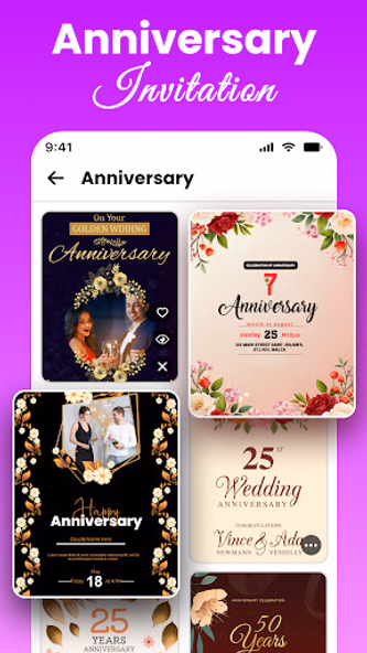 All Invitation Card Maker App Screenshot 3 - AppWisp.com All Invitation Card Maker App Screenshot 3 - AppWisp.com
