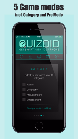 Quizoid: Offline Trivia Quiz Screenshot 4 - AppWisp.com Quizoid: Offline Trivia Quiz Screenshot 4 - AppWisp.com