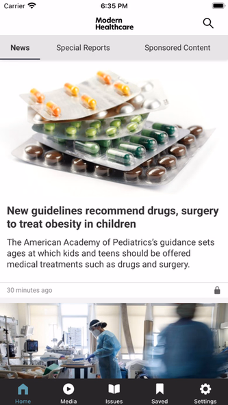 Modern Healthcare Screenshot 3 - AppWisp.com