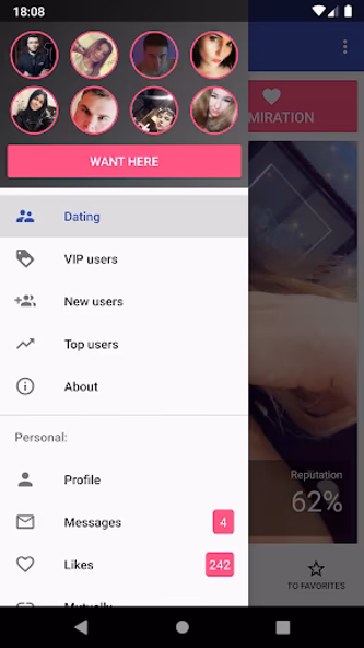 InDating — Dating and Chat Screenshot 2 - AppWisp.com InDating — Dating and Chat Screenshot 2 - AppWisp.com