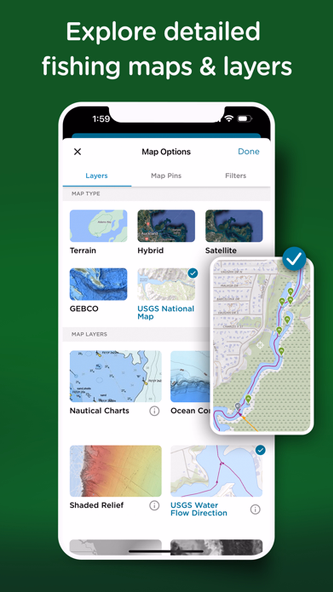Fishing Spots - Fish Maps Screenshot 2 - AppWisp.com Fishing Spots - Fish Maps Screenshot 2 - AppWisp.com