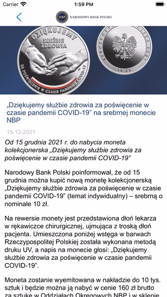 Moje NBP Screenshot 2 - AppWisp.com Moje NBP Screenshot 2 - AppWisp.com