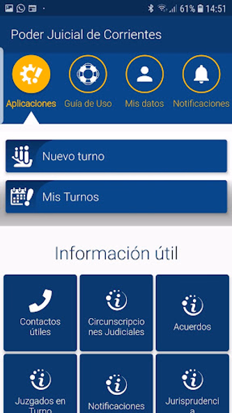 Poder Judicial de Corrientes Screenshot 2 - AppWisp.com Poder Judicial de Corrientes Screenshot 2 - AppWisp.com