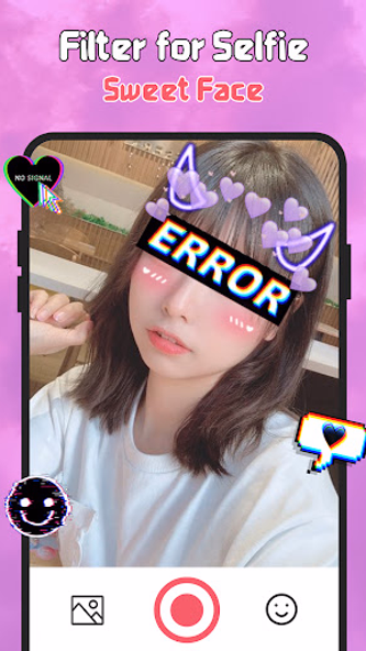 Filter for Selfie - Sweet Face Screenshot 1 - AppWisp.com Filter for Selfie - Sweet Face Screenshot 1 - AppWisp.com