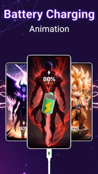 Battery Charging Theme Screenshot 1 - AppWisp.com