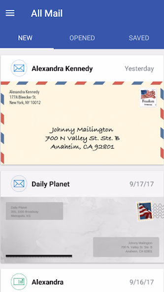 PostScan Mail Screenshot 1 - AppWisp.com PostScan Mail Screenshot 1 - AppWisp.com