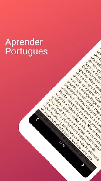Portuguese Reading & Audiobook Screenshot 1 - AppWisp.com Portuguese Reading & Audiobook Screenshot 1 - AppWisp.com