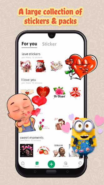 HD Sticker&Pack WAStickersApps Screenshot 1 - AppWisp.com HD Sticker&Pack WAStickersApps Screenshot 1 - AppWisp.com
