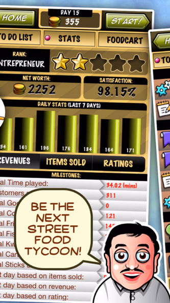 Street-food Tycoon Chef Fever: World Cook-ing Star Screenshot 4 - AppWisp.com Street-food Tycoon Chef Fever: World Cook-ing Star Screenshot 4 - AppWisp.com