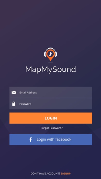 MapMySound. Screenshot 1 - AppWisp.com
