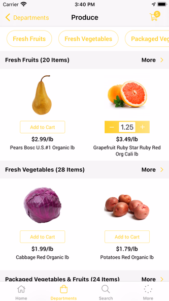 Organic Basic Food Screenshot 3 - AppWisp.com Organic Basic Food Screenshot 3 - AppWisp.com
