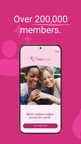 PinkCupid: Lesbian Dating Screenshot 1 - AppWisp.com PinkCupid: Lesbian Dating Screenshot 1 - AppWisp.com
