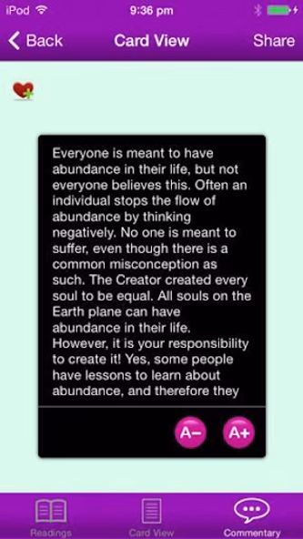Maitreya Wisdom Cards Screenshot 4 - AppWisp.com Maitreya Wisdom Cards Screenshot 4 - AppWisp.com