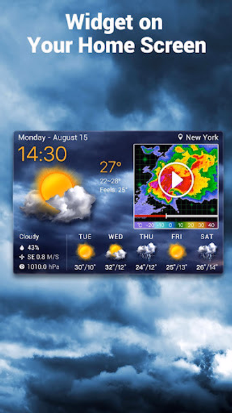 Local Weather Forecast Screenshot 1 - AppWisp.com Local Weather Forecast Screenshot 1 - AppWisp.com