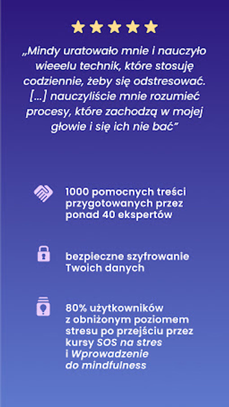 Mindy - medytacja, sen, rozwój Screenshot 4 - AppWisp.com Mindy - medytacja, sen, rozwój Screenshot 4 - AppWisp.com