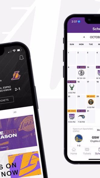 LA Lakers Official App Screenshot 2 - AppWisp.com LA Lakers Official App Screenshot 2 - AppWisp.com