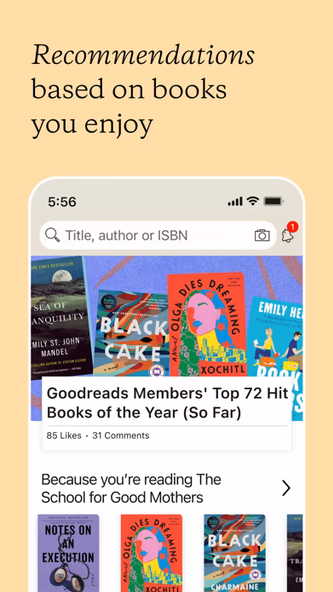 Goodreads: Book Reviews Screenshot 3 - AppWisp.com Goodreads: Book Reviews Screenshot 3 - AppWisp.com