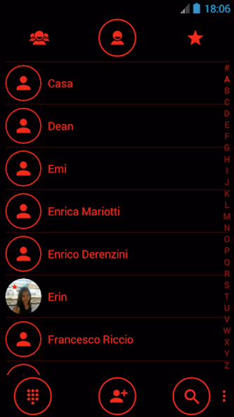 Dialer Theme Circle Black Red Screenshot 3 - AppWisp.com Dialer Theme Circle Black Red Screenshot 3 - AppWisp.com
