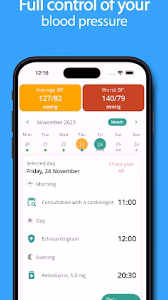 MyBP - Blood Pressure App Screenshot 2 - AppWisp.com MyBP - Blood Pressure App Screenshot 2 - AppWisp.com