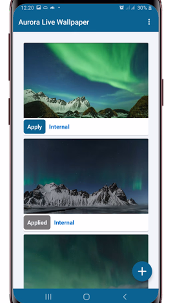 Northern Lights Live Wallpaper Screenshot 3 - AppWisp.com Northern Lights Live Wallpaper Screenshot 3 - AppWisp.com