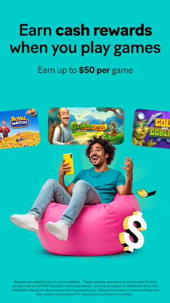 MoneyLion: Bank & Earn Rewards Screenshot 4 - AppWisp.com MoneyLion: Bank & Earn Rewards Screenshot 4 - AppWisp.com