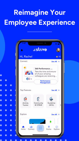 STRIVE - The Employee App Screenshot 1 - AppWisp.com STRIVE - The Employee App Screenshot 1 - AppWisp.com