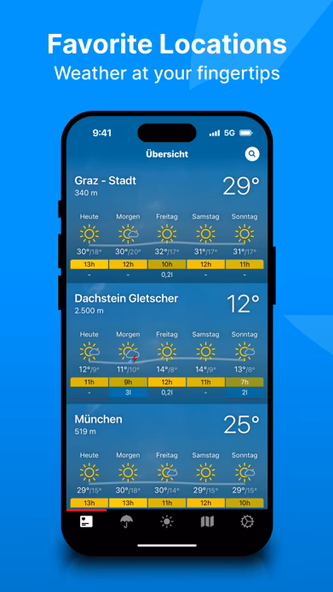 bergfex: weather & rain radar Screenshot 1 - AppWisp.com bergfex: weather & rain radar Screenshot 1 - AppWisp.com