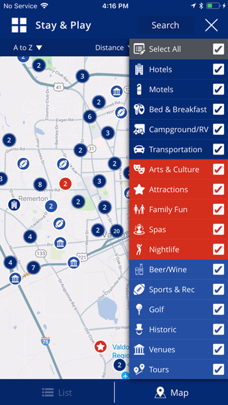 Visit Valdosta Screenshot 4 - AppWisp.com Visit Valdosta Screenshot 4 - AppWisp.com