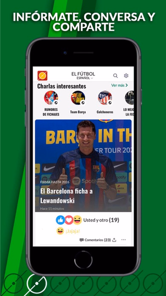 El Fútbol: Marcadores En Vivo Screenshot 2 - AppWisp.com El Fútbol: Marcadores En Vivo Screenshot 2 - AppWisp.com