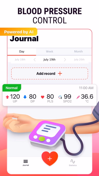 Heart Rate: Pulse Monitor Ecg Screenshot 2 - AppWisp.com Heart Rate: Pulse Monitor Ecg Screenshot 2 - AppWisp.com