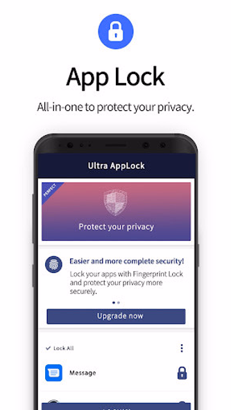 App Lock - Ultra Applock Screenshot 1 - AppWisp.com App Lock - Ultra Applock Screenshot 1 - AppWisp.com