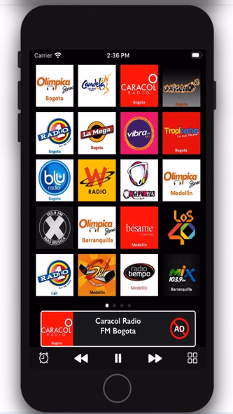 Radio Colombia FM Screenshot 1 - AppWisp.com Radio Colombia FM Screenshot 1 - AppWisp.com