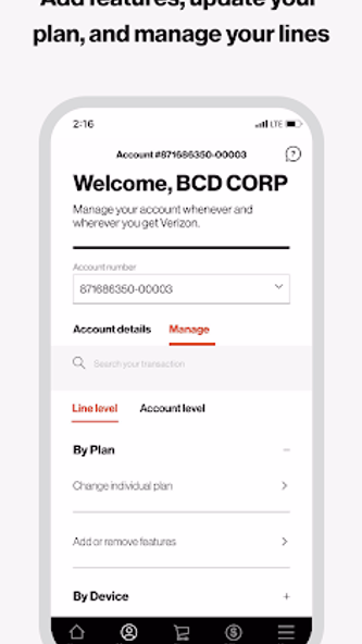 My Verizon For Business Screenshot 2 - AppWisp.com My Verizon For Business Screenshot 2 - AppWisp.com