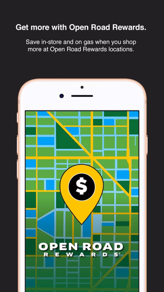 Open Road Rewards Screenshot 1 - AppWisp.com Open Road Rewards Screenshot 1 - AppWisp.com