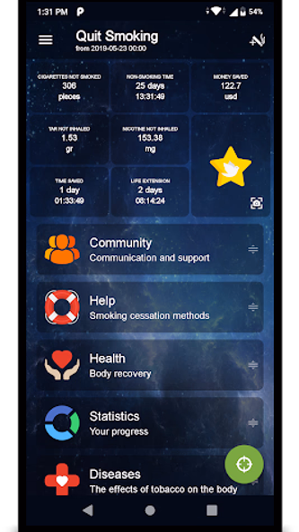 Quit Smoking - Stop Smoking Co Screenshot 1 - AppWisp.com Quit Smoking - Stop Smoking Co Screenshot 1 - AppWisp.com
