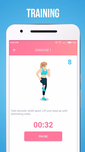 Fitness For Women Screenshot 1 - AppWisp.com Fitness For Women Screenshot 1 - AppWisp.com