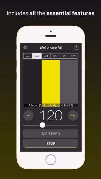 Metronome M1 Screenshot 2 - AppWisp.com Metronome M1 Screenshot 2 - AppWisp.com