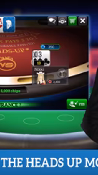 Blackjack 21 Live for Tango Screenshot 2 - AppWisp.com Blackjack 21 Live for Tango Screenshot 2 - AppWisp.com