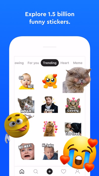 Sticker.ly - Sticker Maker Screenshot 2 - AppWisp.com Sticker.ly - Sticker Maker Screenshot 2 - AppWisp.com