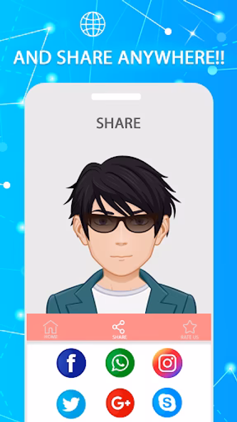 Profile Avatar Maker Screenshot 4 - AppWisp.com Profile Avatar Maker Screenshot 4 - AppWisp.com