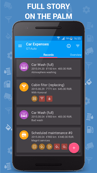 Car Expenses Manager Screenshot 2 - AppWisp.com Car Expenses Manager Screenshot 2 - AppWisp.com