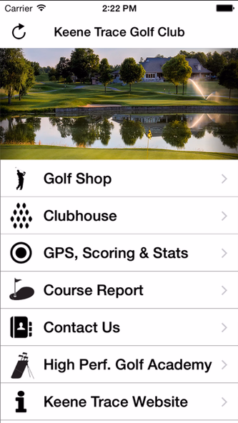 Keene Trace Golf Club Screenshot 2 - AppWisp.com Keene Trace Golf Club Screenshot 2 - AppWisp.com