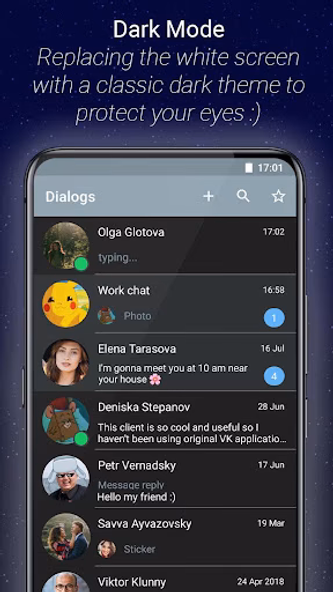 Kontakt: VKontakte, VK, ВК app Screenshot 4 - AppWisp.com Kontakt: VKontakte, VK, ВК app Screenshot 4 - AppWisp.com