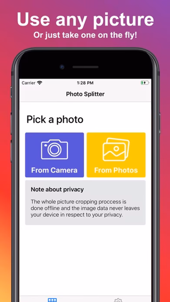 Photo Splitter: Picture Grids Screenshot 3 - AppWisp.com Photo Splitter: Picture Grids Screenshot 3 - AppWisp.com
