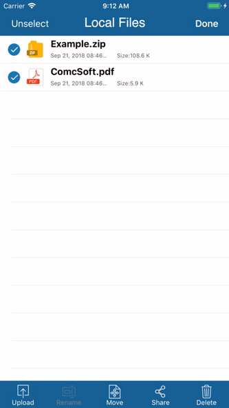 iTransfer - File Transfer Tool Screenshot 3 - AppWisp.com iTransfer - File Transfer Tool Screenshot 3 - AppWisp.com
