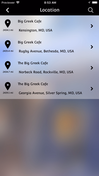 Big Greek Cafe Screenshot 2 - AppWisp.com Big Greek Cafe Screenshot 2 - AppWisp.com