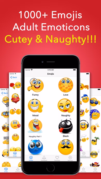 Adult Emoji Animated GIFs Screenshot 1 - AppWisp.com Adult Emoji Animated GIFs Screenshot 1 - AppWisp.com