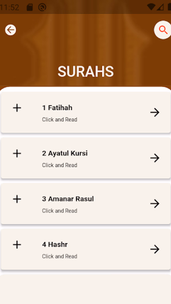 Salah Surahs In Quran Screenshot 2 - AppWisp.com Salah Surahs In Quran Screenshot 2 - AppWisp.com
